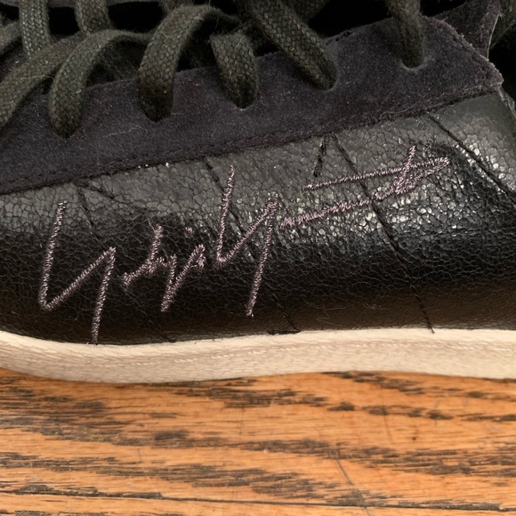 Yohji Yamamoto Adidas sneakers in black metallic - Picture 3 of 6